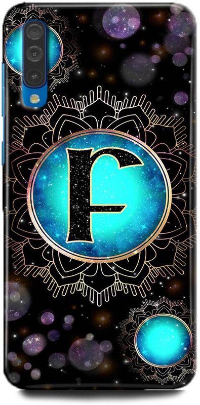 FIKORA Back Cover for Samsung Galaxy A30s/SM-A307FZLVINS F NAME PRINTED  (Multicolor, Hard Case, Pack of: 1)