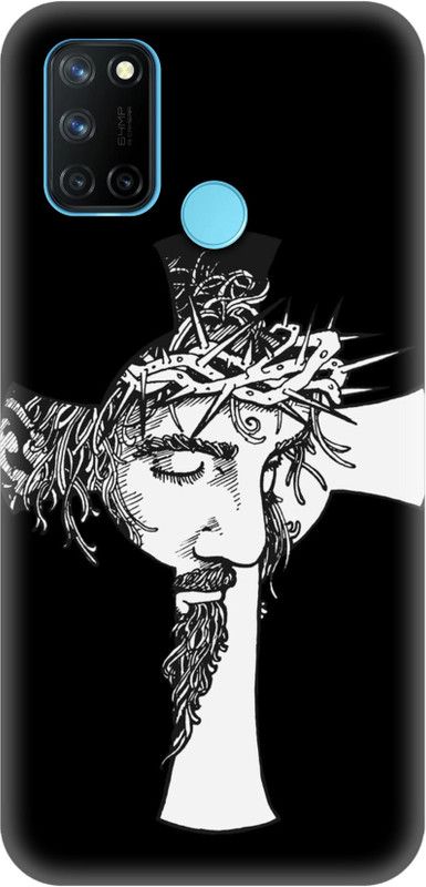 Smutty Back Cover for Realme 7i, RMX2103 - Jesus Print  (Multicolor, Hard Case)