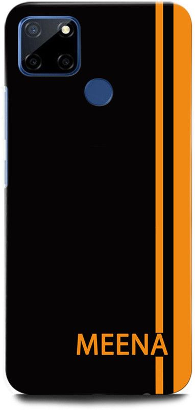 GRAFIQE Back Cover for Realme Narzo 20 RMX2193 MEENA, MEENA NAME  (Multicolor, Shock Proof, Pack of: 1)