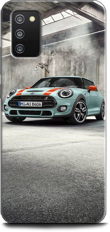 Afterglow Back Cover for SAMSUNG Galaxy M02s MINI COOPER, CARS, TUNING,  (Multicolor, Shock Proof, Pack of: 1)
