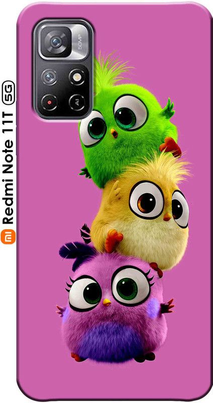 Rockerspot Back Cover for Redmi Note 11T 5G 2825  (Multicolor, Dot View, Silicon, Pack of: 1)