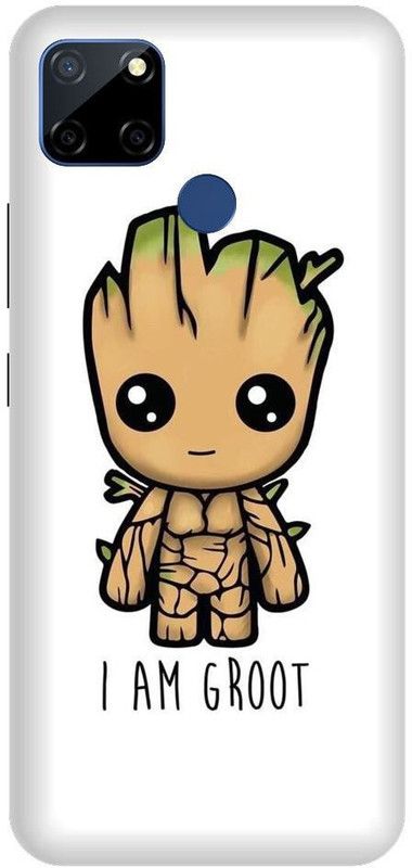 URCHIN Back Cover for Narzo 30A groot, Groot, I m groot, cute, cute groot, baby groot  (Multicolor, Shock Proof, Pack of: 1)
