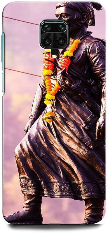 INTELLIZE Back Cover for Redmi Note 9 Pro M2003J6A1I SHIVAJI, CHATRAPATI SHIVAJI MAHARAJ, INDIAN KING  (Multicolor, Hard Case, Pack of: 1)