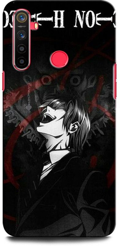 GRAFIQE Back Cover for Realme 5i DEATHNOTE, COMIC, DEATHSTAR, ANIME  (Multicolor, Shock Proof, Pack of: 1)