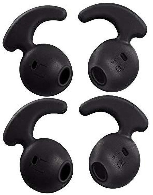 Hoppokart S7S602 In The Ear Headphone Cushion  (Pack of 4, Black)