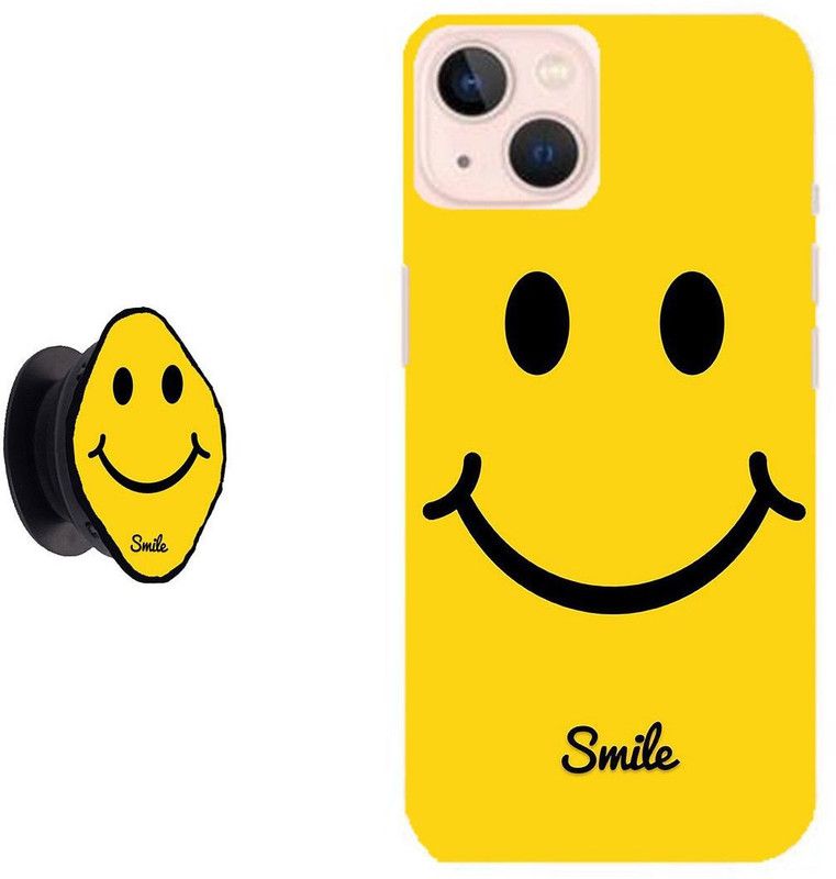 Flipkart SmartBuy Back Cover for Apple iPhone 13  (Yellow, Black, Cases with Holder, Pack of: 2)