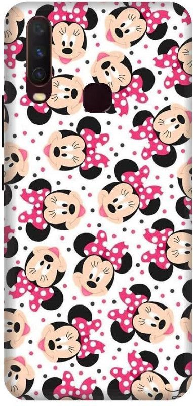 URCHIN Back Cover for U10 minnie mouse, mickey mouse, cartoon, funny, cute, love, Disney  (Multicolor, Shock Proof, Pack of: 1)
