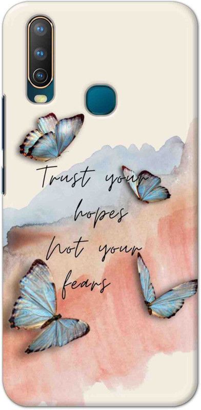 NDCOM Back Cover for Vivo U10 Trust your Hopes Printed  (Multicolor, Hard Case, Pack of: 1)