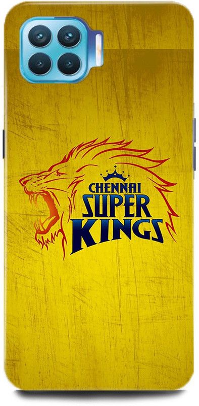 MP ARIES MOBILE COVER Back Cover for OPPO F17 Pro, CPH2119, CHENNAI SUPER KINGS SING LOGO IPL TEAM  (Multicolor, Hard Case, Pack of: 1)