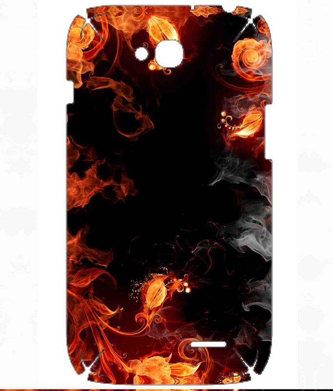 Snooky LG L90 Dual Mobile Skin  (Orange)