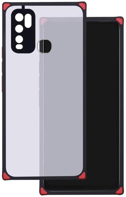 Instyle Back Cover for Vivo Y30  (Black)