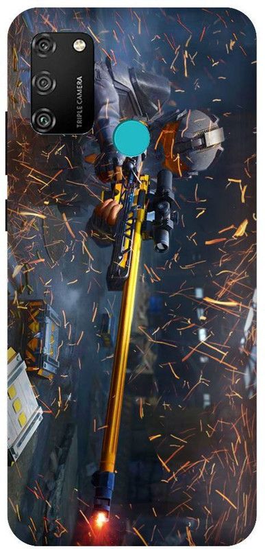 URCHIN Back Cover for Honor9A Pubg, Pubg Map, Pubg Game, Pubg Love  (Multicolor, Shock Proof)