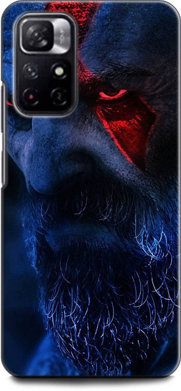 WallCraft Back Cover for REDMI Note 11T 5G GOD OF WAR, GAME, GODOFWAR  (Multicolor, Dual Protection, Pack of: 1)