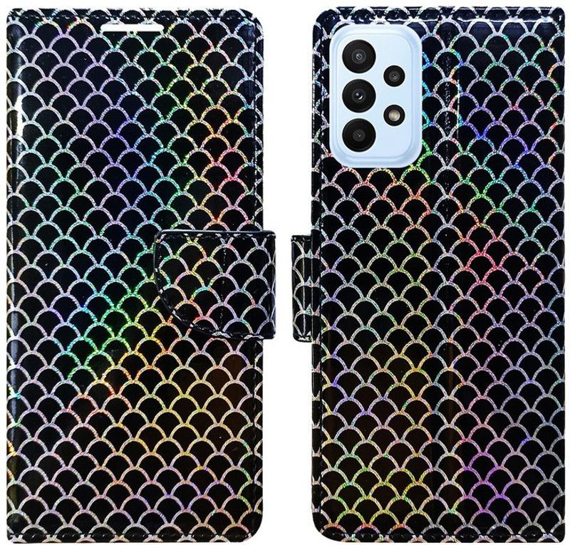 MyFlips Flip Cover for Samsung A23 4G, Samsung A23 5G( World's First Color Changing Flip Cover )  (Multicolor, Magnetic Case, Pack of: 1)