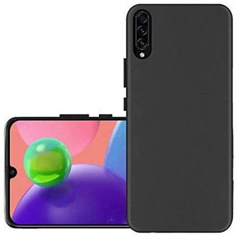Stunny Back Cover for Samsung Galaxy A70S  (Black, Flexible, Pack of: 1)