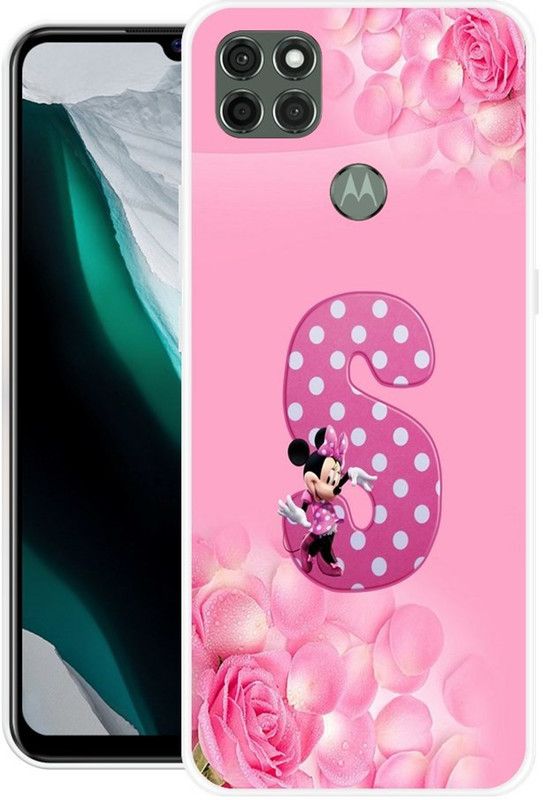 INDIALAND Back Cover for Moto G9 Power  (Pink, Grip Case, Silicon, Pack of: 1)