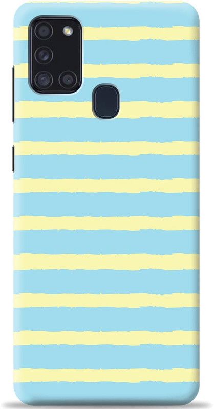 Crafter Back Cover for Samsung Galaxy A21s  (Blue, Shock Proof)