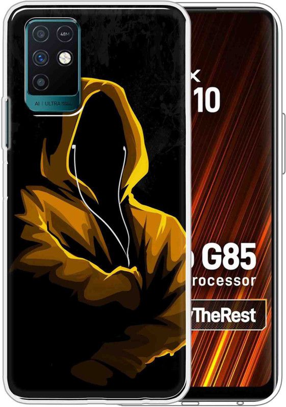 eBoggy Back Cover for Infinix Note 10  (Multicolor, Dual Protection, Silicon, Pack of: 1)
