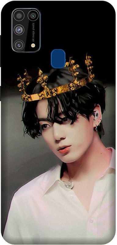 Vinsmoke Back Cover for Samsung M21 Jungkook, BTS Jungkook, Jungkook Cover, BTS  (Multicolor, Shock Proof, Pack of: 1)