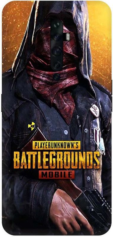 Bluvver Back Cover for Oppo Reno 2 F , CPH1989, Printed Pubg Game Back Cover  (Multicolor, Hard Case, Pack of: 1)