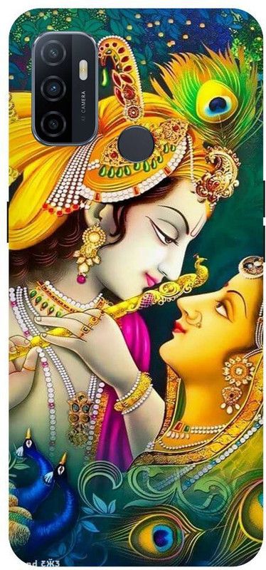 URCHIN Back Cover for Oppo A33 Radha Krishna, Krishna and radha, Krishna, God  (Multicolor, Shock Proof, Pack of: 1)