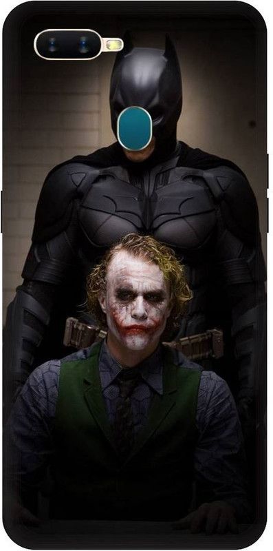 URCHIN Back Cover for Oppo A5 Joker, Batman, Heath ledger joker, Batman Joker, Dark Knight, Why So Serious  (Multicolor, Shock Proof)