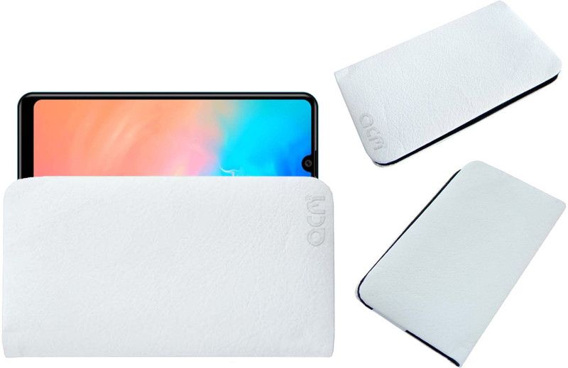 ACM Pouch for I Kall K500  (White, Cases with Holder, Pack of: 1)