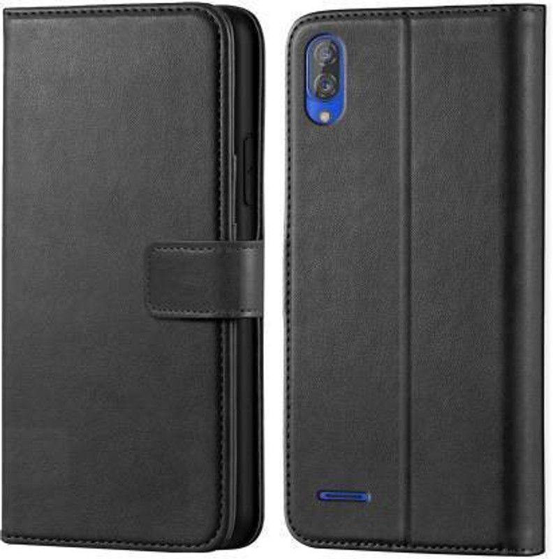 Urban Tech Flip Cover for Gionee F11Flip Case | Magnetic Closure | Shock Proof Wallet Flip Cover  (Black, Magnetic Case)