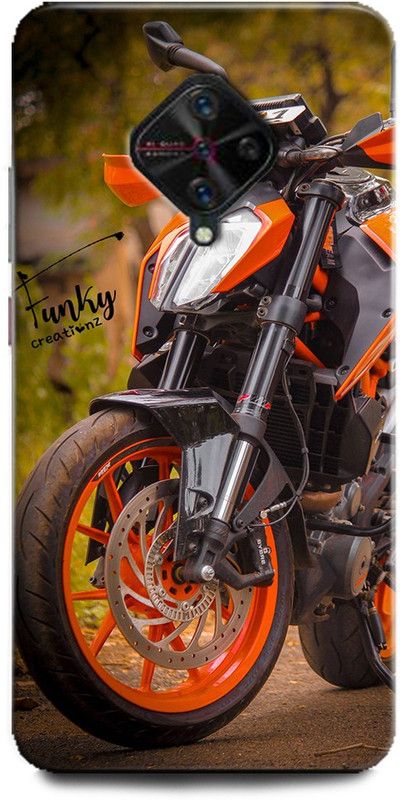 Afterglow Back Cover for Vivo S1 Pro KTM, KTM Bike, Superbike, Bike Lover, Duke, KTM RC200  (Multicolor, Dual Protection, Pack of: 1)