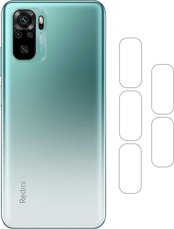 Ten To 11 Back Camera Lens Glass Protector for MI Redmi Note 10S  (Pack of: 5)