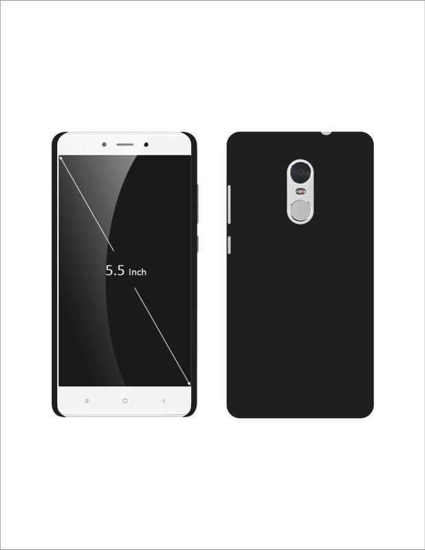CASE CREATION Back Cover for Mi Redmi Note 4 Rubberised Matte Finish Frosted Hard Case Back Cover Guard Protection  (Black, Pack of: 1)