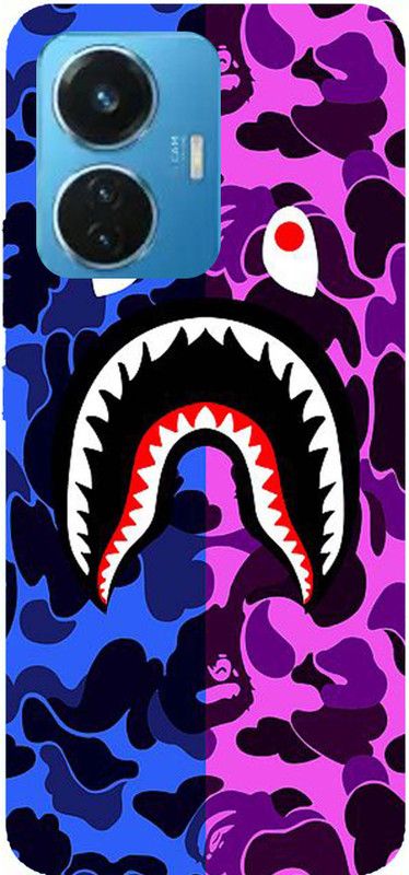 Yuphoria Back Cover for Vivo T1 44W  (Multicolor, Grip Case, Silicon)