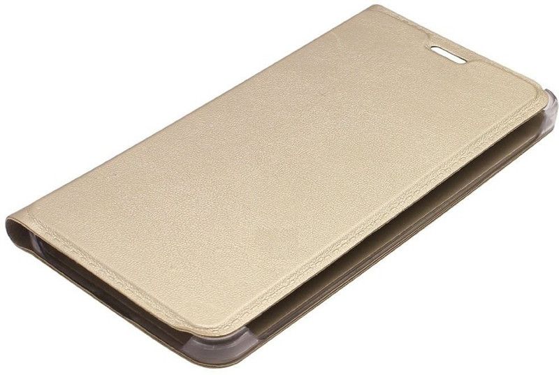 CASE CREATION Flip Cover for OppoF5  (Gold, Dual Protection, Pack of: 1)
