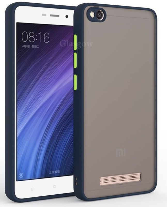 Bluei Back Cover for Mi Redmi 5A  (Blue, Shock Proof, Silicon)