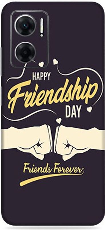 WeCre8 Skin's Xiaomi Redmi 11 Prime 5G Mobile Skin  (Friendship Day Multicolor Mobile Skin With Cleaning Wipe)