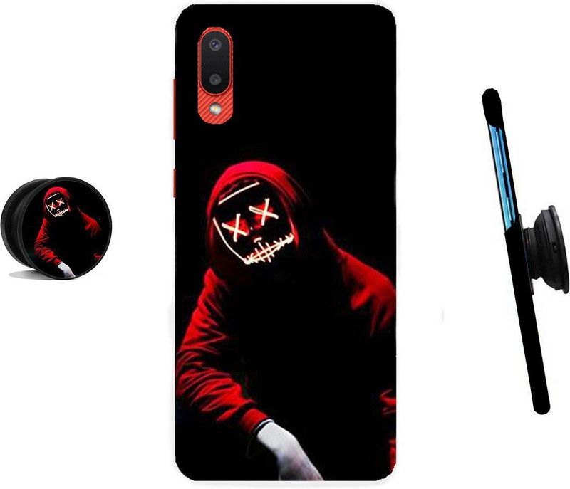 ZAPPY Back Cover for Samsung Galaxy M02,Samsung Galaxy A02  (Multicolor, Cases with Holder)