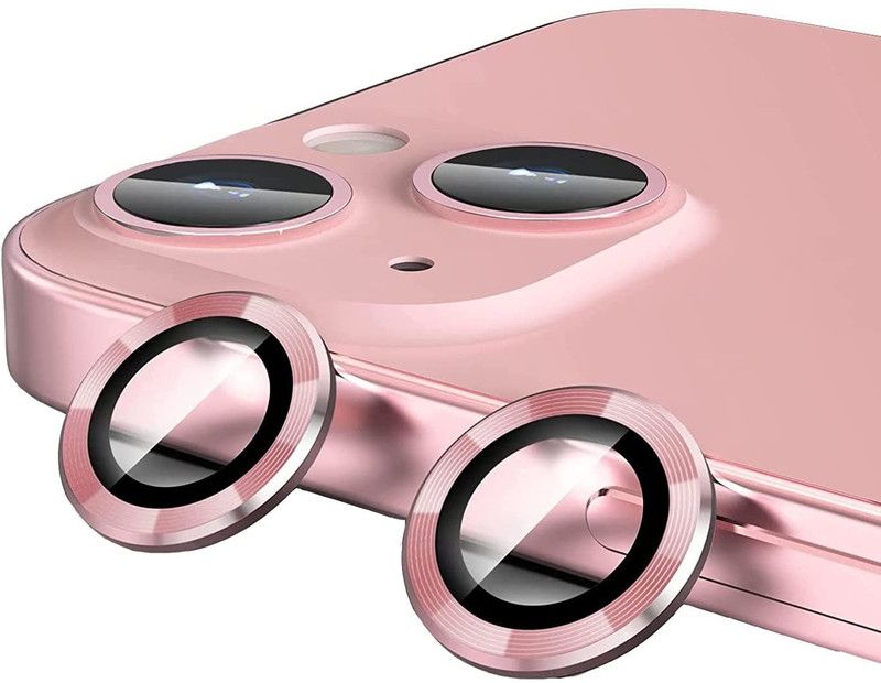 VOSKI Back Camera Lens Ring Guard Protector for iPhone 13 Mini,iPhone 13 Metal Alloy Ring  (Pack of: 1)