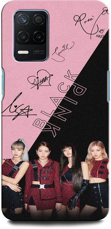 ORBIQE Back Cover for Realme 9 5G BLACK PINK, SINGER, DANCER, GIRL GROUP, SOUTH KOREA  (Multicolor, Hard Case, Pack of: 1)