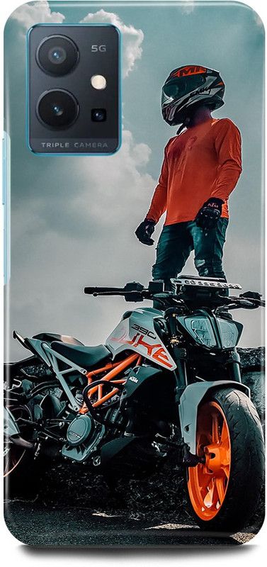FRONK Back Cover for OnePlus Nord CE 2 5G, IV2201, KTM, BIKE, LOVER, RIDER, KTM, DUKE  (Multicolor, Hard Case, Pack of: 1)