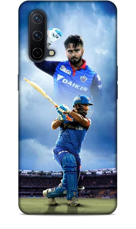 zingcart Back Cover for OnePlus Nord CE 5G, Rishabh Pant Stadium Edition Printed Back Cover Case  (Multicolor, Hard Case, Pack of: 1)
