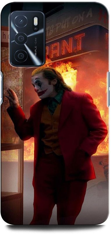 GRAFIQE Back Cover for OPPO A16 CPH2269 JOKER, BATMAN, HEALTH LEDGER JOKER, DARK KNIGHT, WHY SO SERIOUS  (Multicolor, Shock Proof, Pack of: 1)