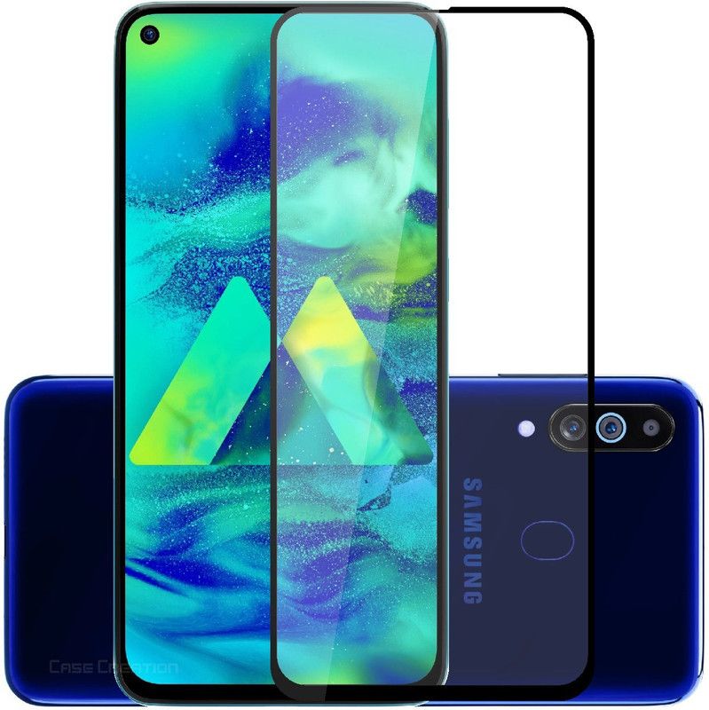 CASE CREATION Edge To Edge Tempered Glass for Samsung Galaxy A60 2020 5D Tempered Glass  (Pack of 1)