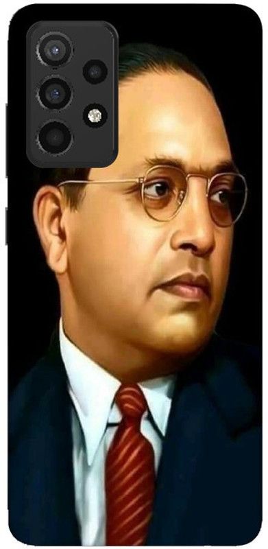 LUCKY MOBI.COM Back Cover for Samsung A23 ( BHIM RAV AMBEDKAR WALLPAPER) PRINTED BACK COVER  (Multicolor, Hard Case, Pack of: 1)