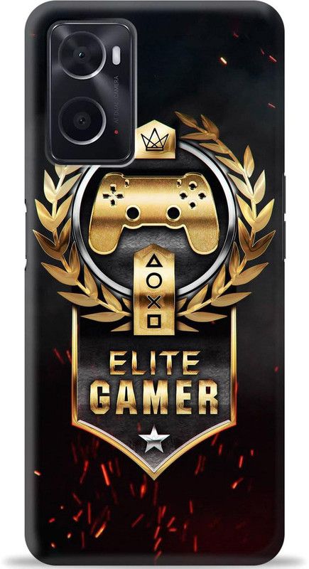 Dreamer Back Cover for Oppo A76  (Gold, Matte Finish, Pack of: 1)
