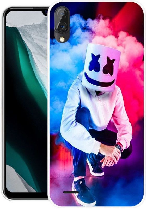 SHIVKUDI Back Cover for Gionee Max  (Multicolor, Grip Case, Silicon, Pack of: 1)
