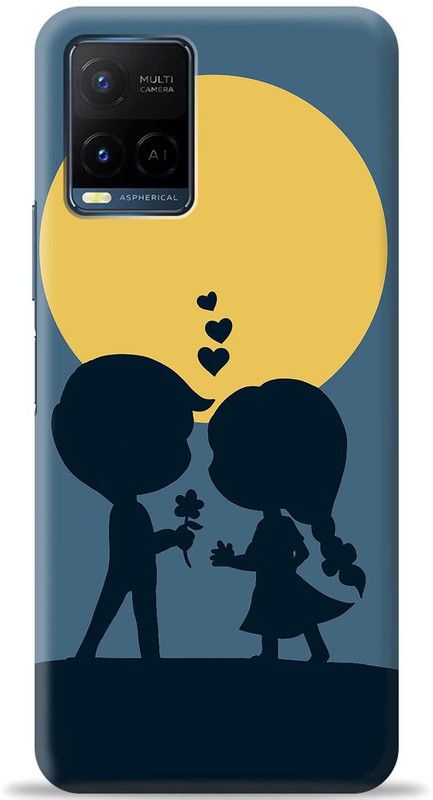Coverpur Back Cover for Vivo Y33s  (Blue, Shock Proof)