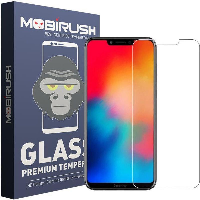 MOBIRUSH Tempered Glass Guard for Huawei Honor 8C  (Pack of 1)