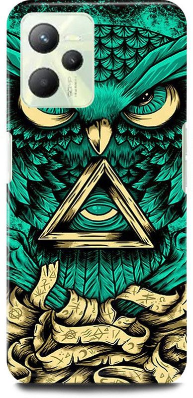 play fast Back Cover for Realme C35, RMX3511 OWL, NIGHT, WATCH, ABEJ, BEOGRAD, TRIPPY  (Green, Hard Case, Pack of: 1)