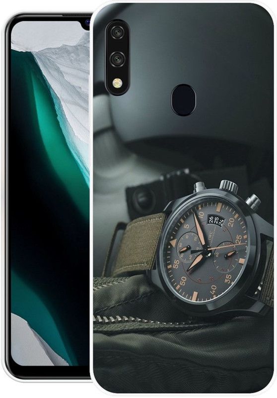 vaidik Back Cover for Lava Z66  (Grey, Silicon, Pack of: 1)