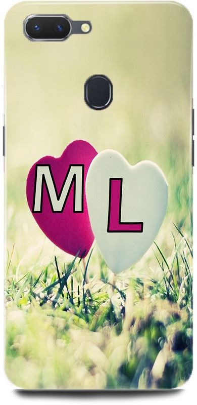 MP ARIES MOBILE COVER Back Cover for Realme 2 Pro/RMX1801,M Loves L Name,M Name, L Letter, Alphabet,M Love L NAME  (Multicolor, Hard Case, Pack of: 1)